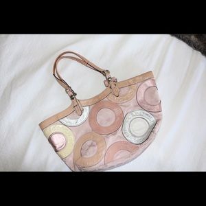 Authentic Coach Well Used Handbag